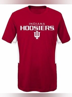 NWT [Gen2] Indiana Hoosiers NCAA Short Sleeve Performance Shirt Youth M (10/12)